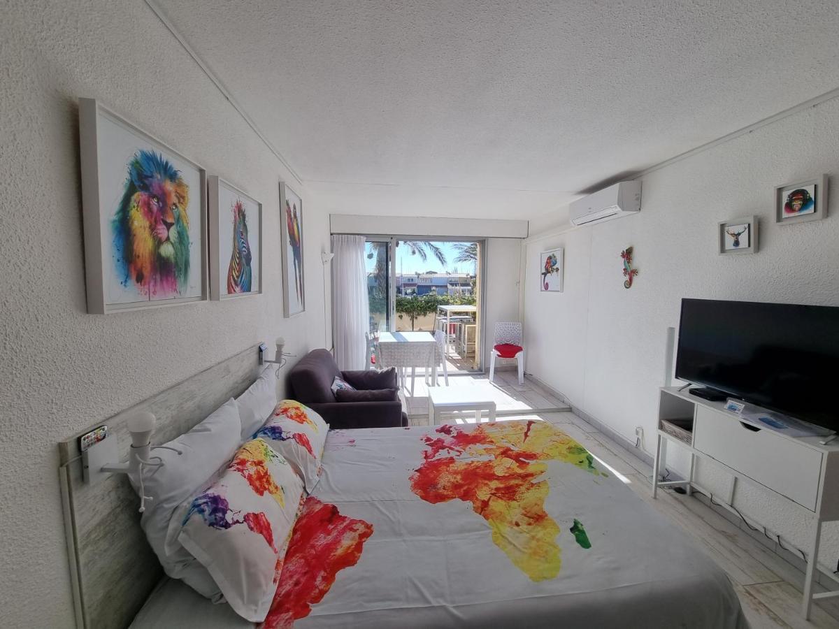 Cap Capistol Studio Avec Terrasse, Vue Port Agde Exterior foto